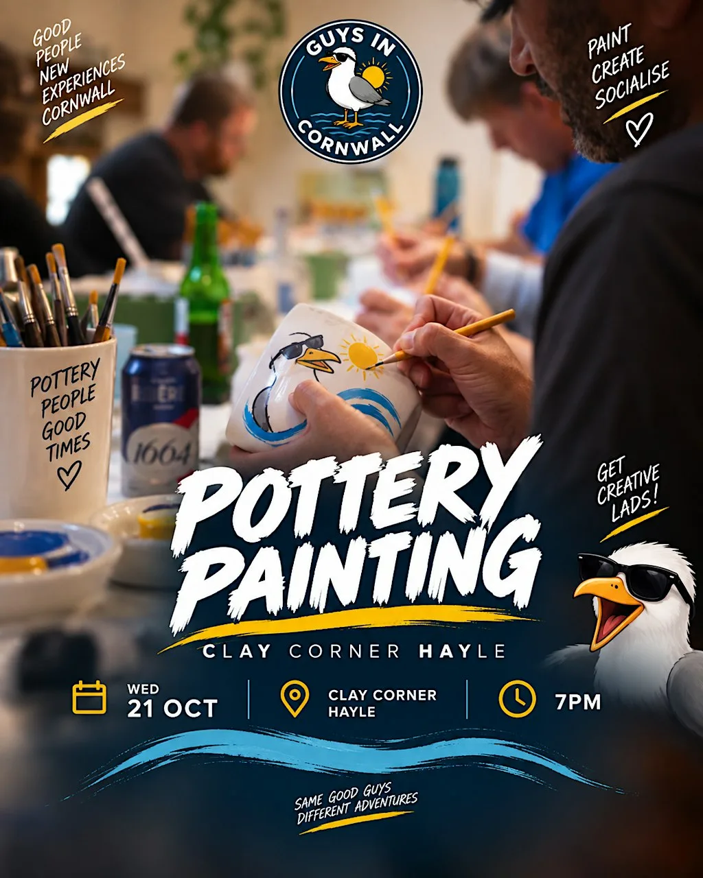 Pottery Painting - Marvel - @ Clay Corner