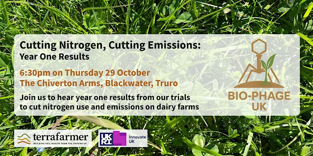 Cutting Nitrogen, Cutting Emissions: Year One Results [Truro, CORNWALL]