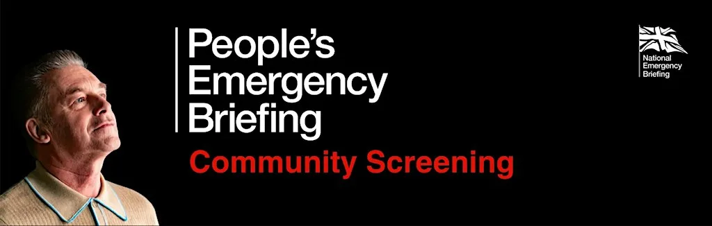 People's Emergency Briefing at Church of St Mark, Broomhill, Sheffield