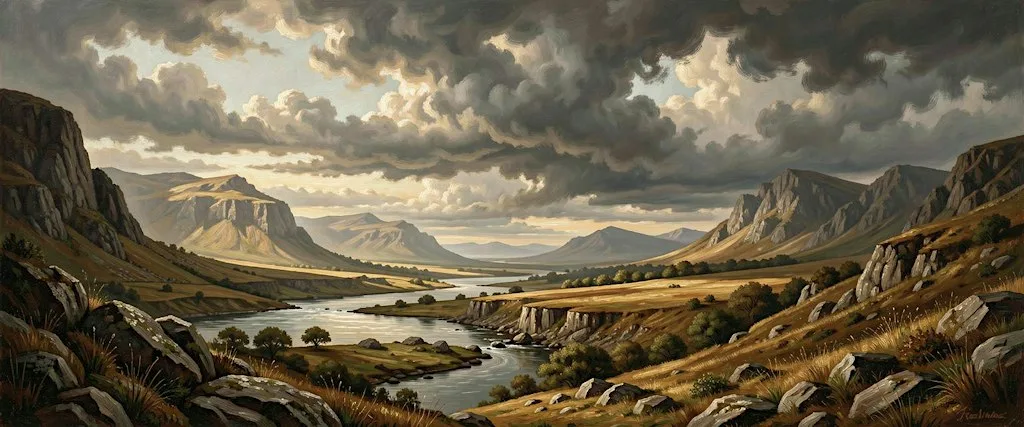 Exploring Oil Painting one at a time: Landscape
