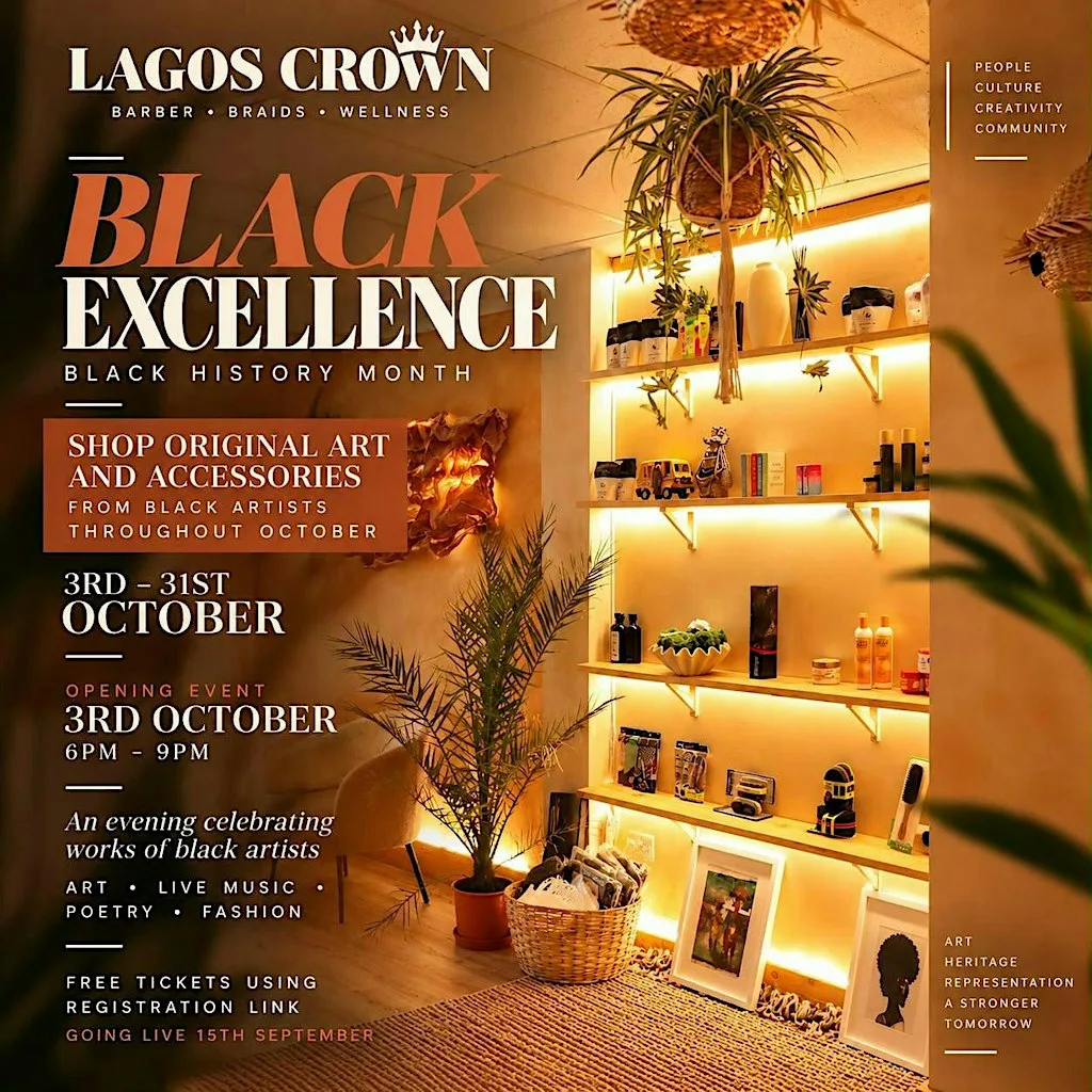 Black excellence Exhibition at Lagos Crown