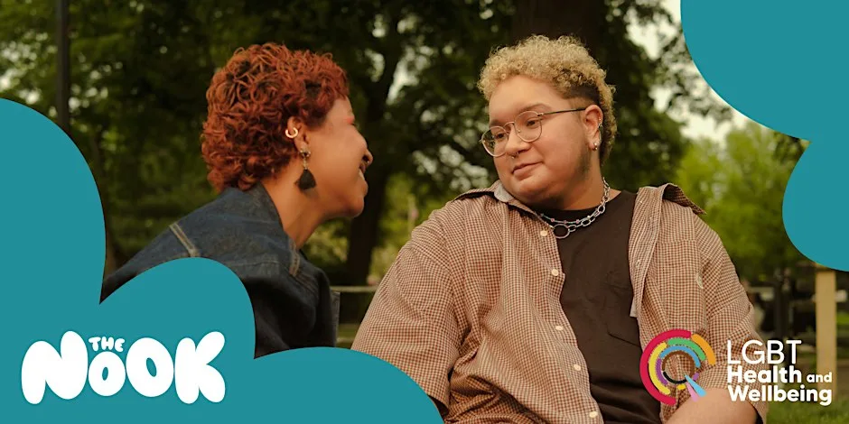 LGBTQ+ Info & Support Drop-in with LGBT Health + Wellbeing at The Nook - Glasgow