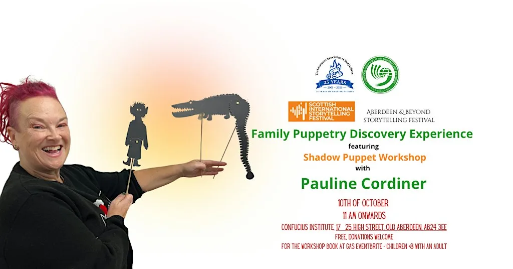 Family Pupetry Experience featuring Shadow Puppet Workshop