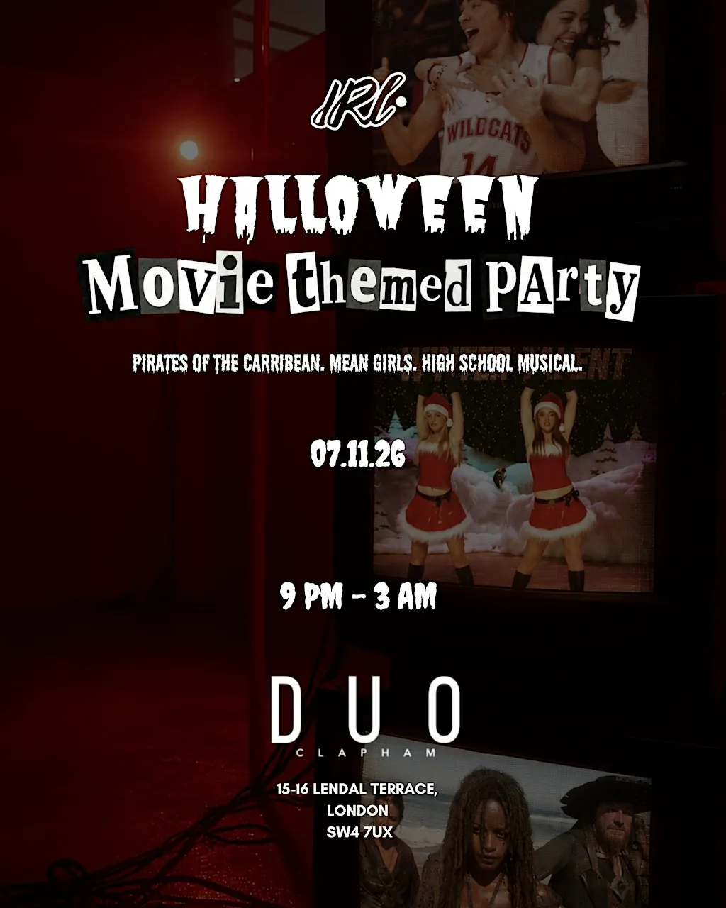 IRL Movie Themed Party at Duo