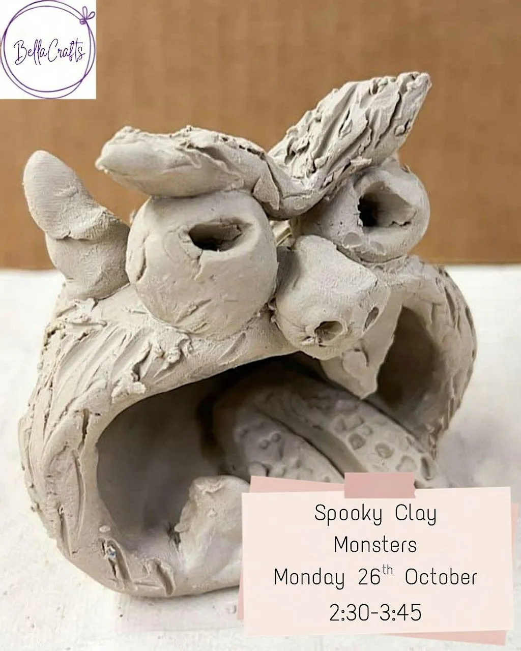Kids | Spooky Clay Monsters at BellaCrafts Winchester
