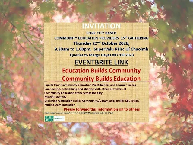 A Gathering of Cork City Community Education Providers