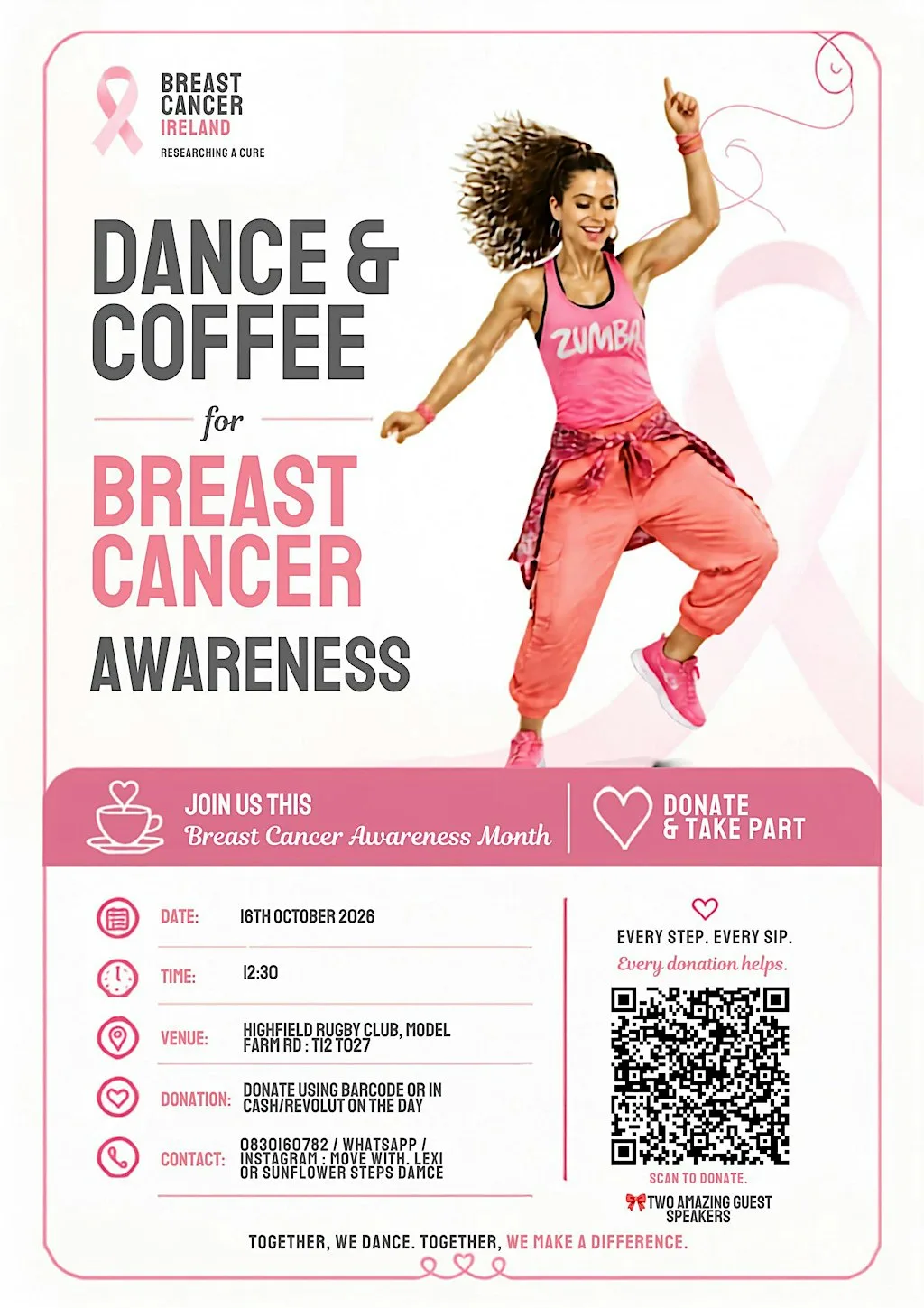 Dance & Coffee for Breast Cancer Ireland