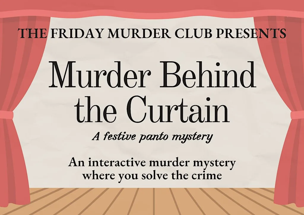 Murder Behind the Curtain at Nottingham Central Library
