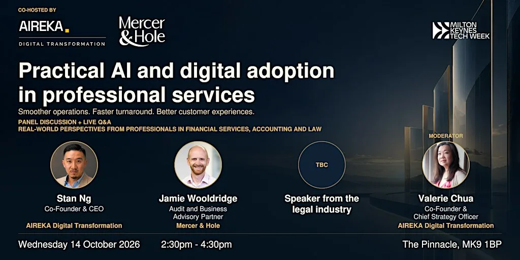 Practical AI and digital adoption in professional services