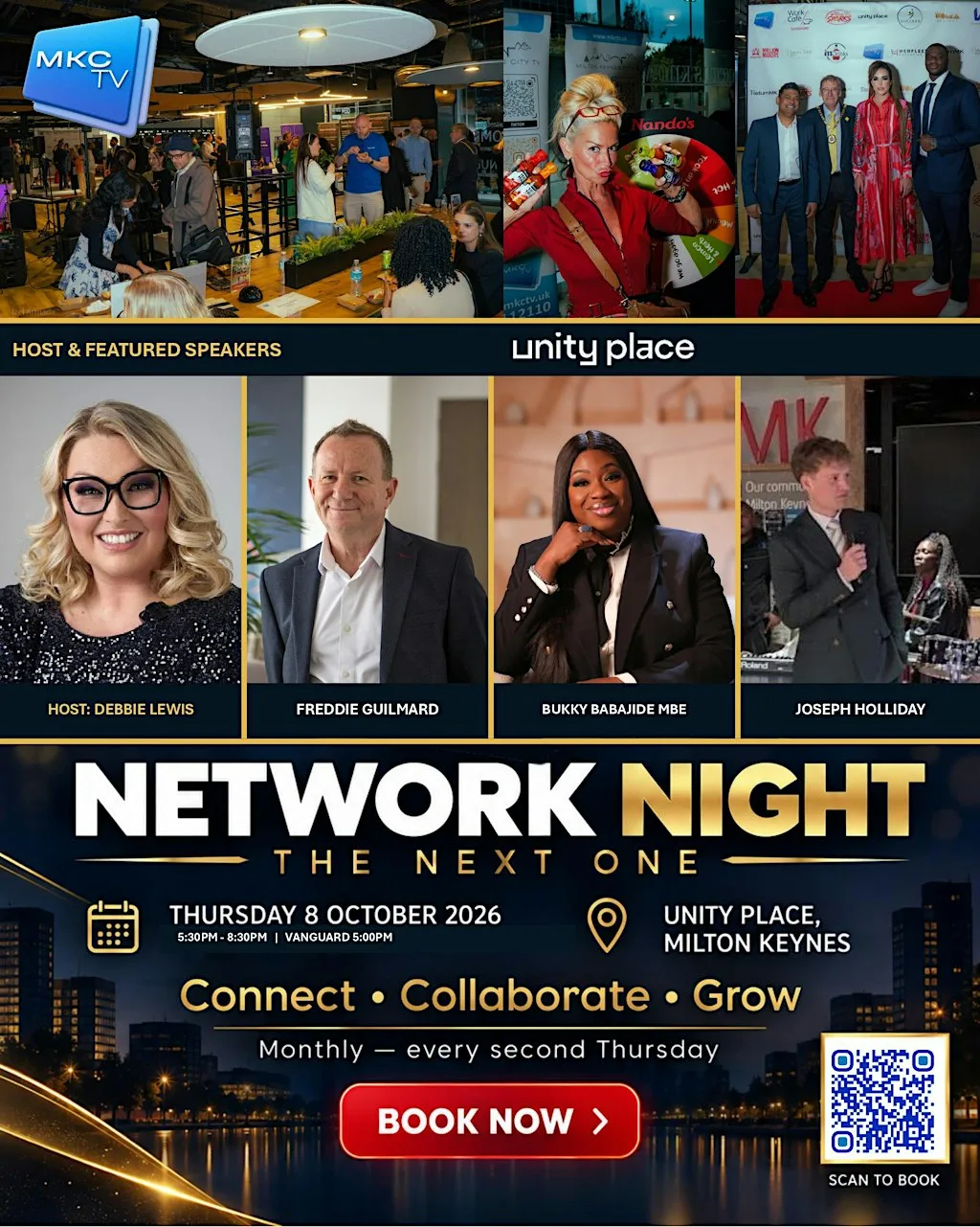 MKC TV Network Nights is now officially a regular monthly fixture! at Unity Place