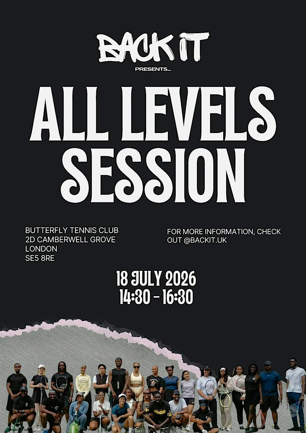 Back It - All Level Session