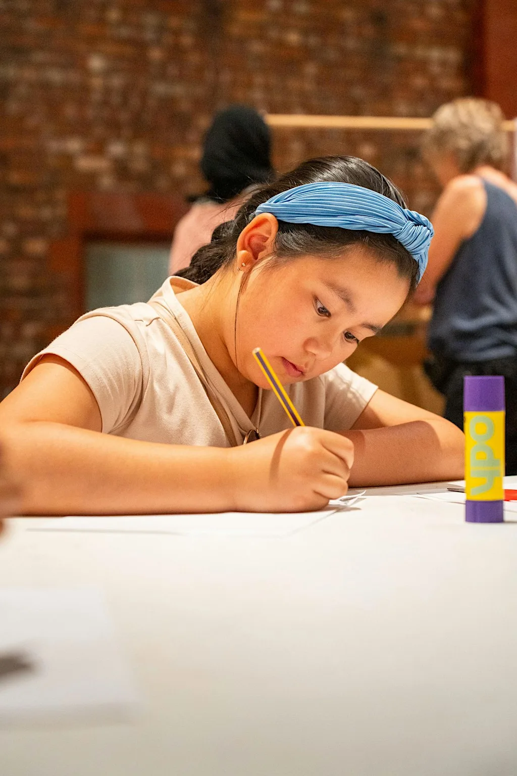 Whipped Glue Decorative Workshop for 8-12 year olds at The Whitworth