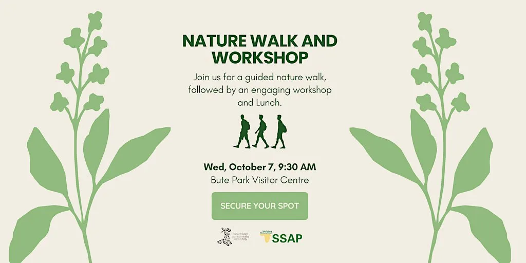 Nature Walk and Workshop at Bute Park Visitor Centre