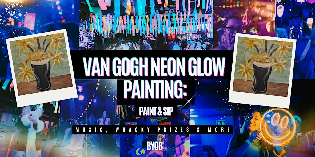 Neon Painting | Van Gogh | BYOB