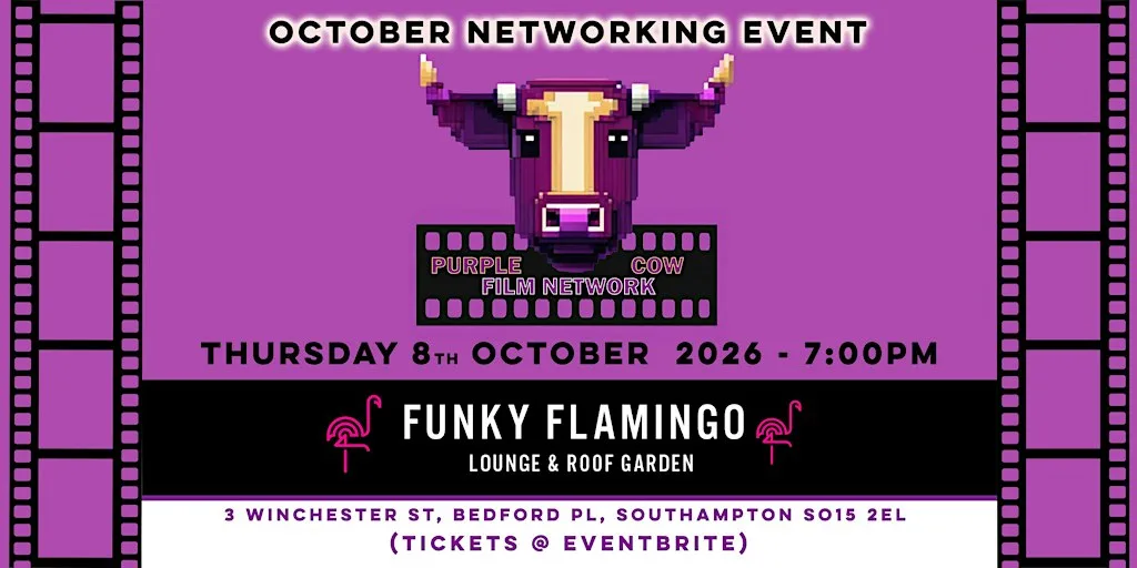 October Networking Event for Filmmakers, Actors and Creatives – Purple Cow
