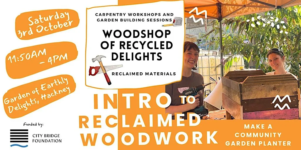 Intro to Reclaimed Woodworking: Build a Garden Planter!