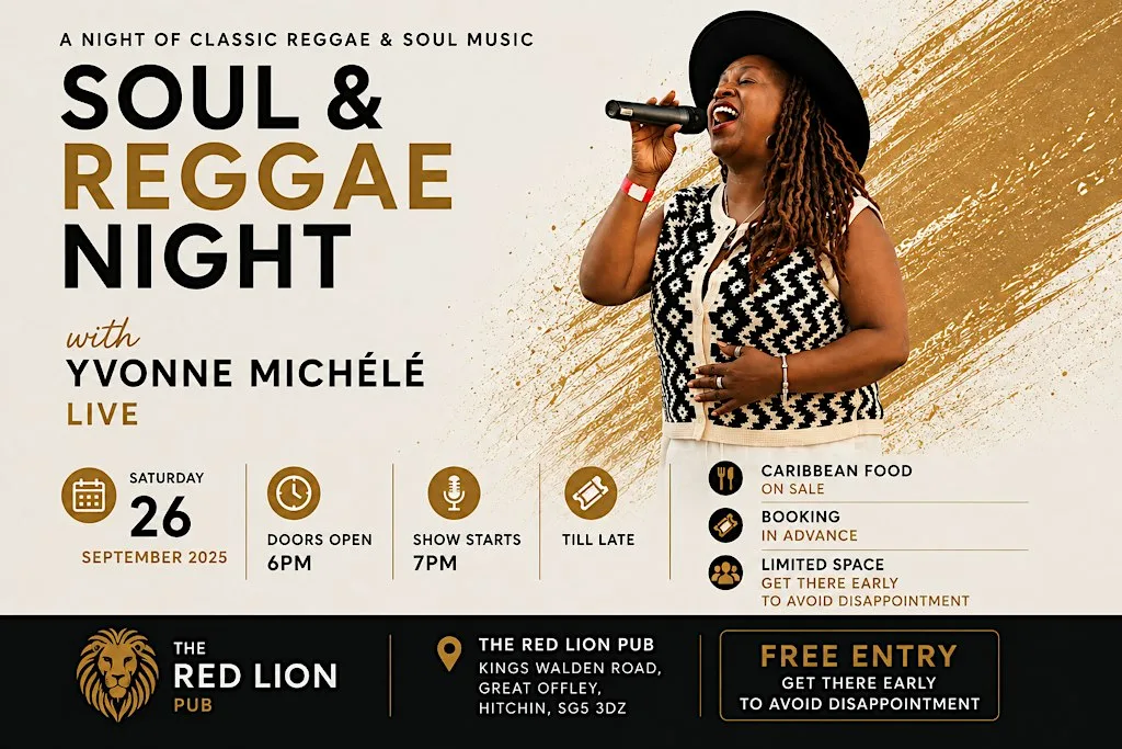 Caribbean Soul and Reggae Night at The Red Lion