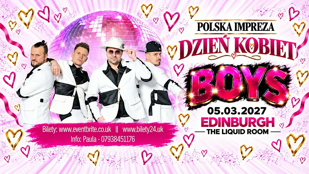 Koncert BOYS w Edynburgu