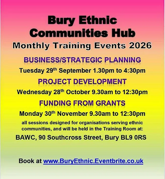 Monthly Training Events BECH