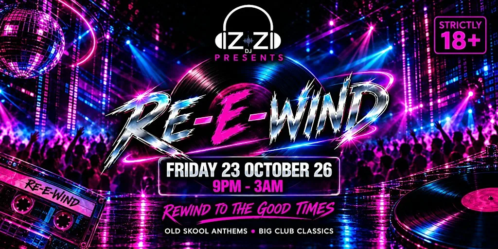 DJ IZZI presents RE-E-WIND