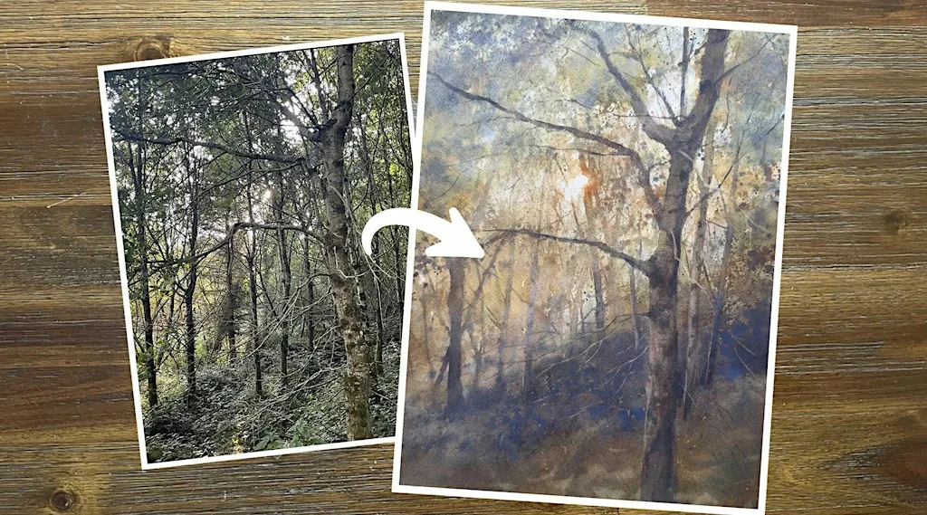 Paint a Forest Scene in Watercolour at United Arts Club