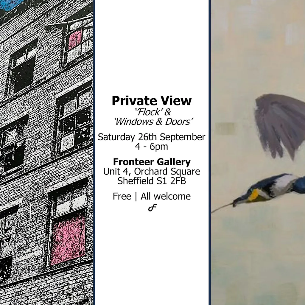 Private View - 'Flock' and 'Windows & Doors' at Fronteer Gallery