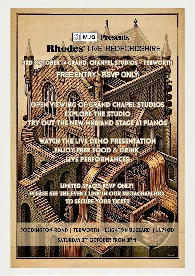 Rhodes Live: Grand Chapel Studios, Tebworth
