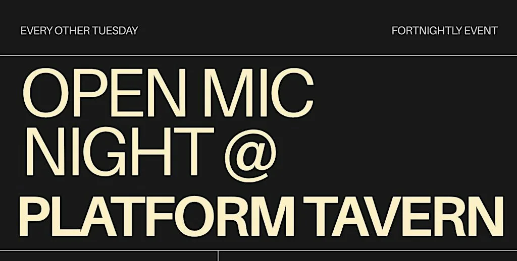 Open Mic Night @ The Platform Tavern (20th October)