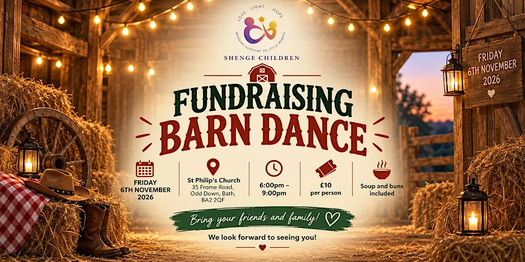 SHENGE CHILDREN ORGANISATION FUNDRAISING BARN DANCE