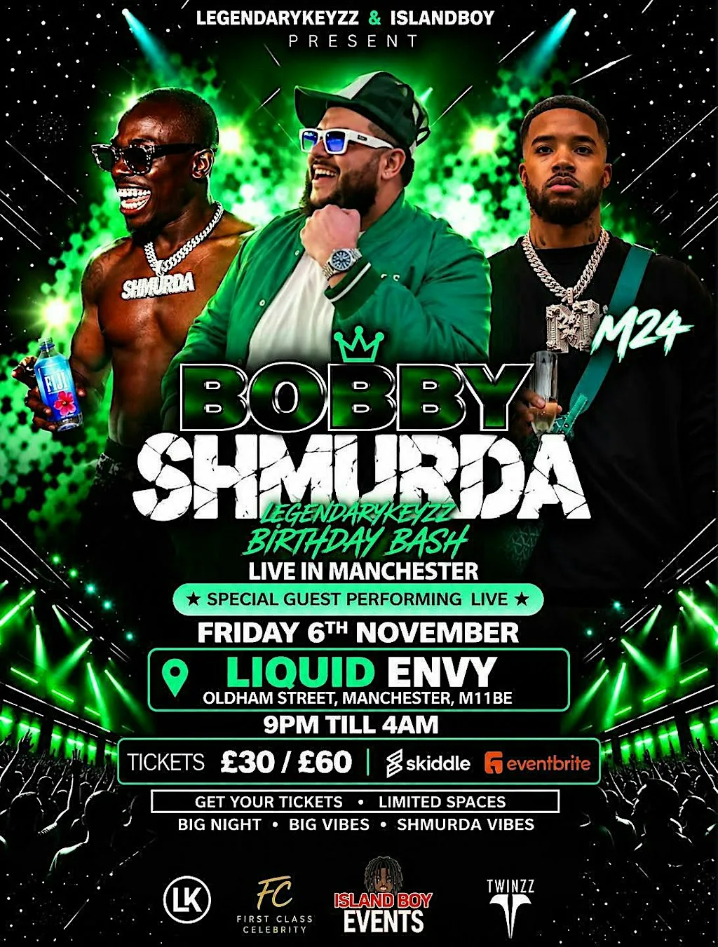 BOBBY SHMURDA - M24 LIVE LEGENDARY KEYZ BDAY BASH