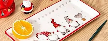 Christmas plate decorating workshop (Clydach session 2)