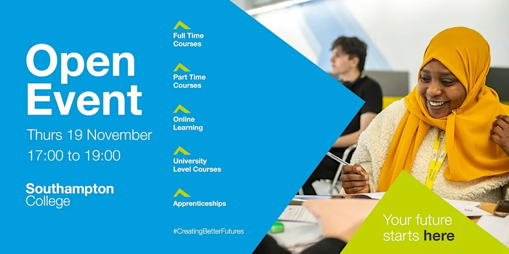 Southampton College Open Event - Thursday 19 November 2026