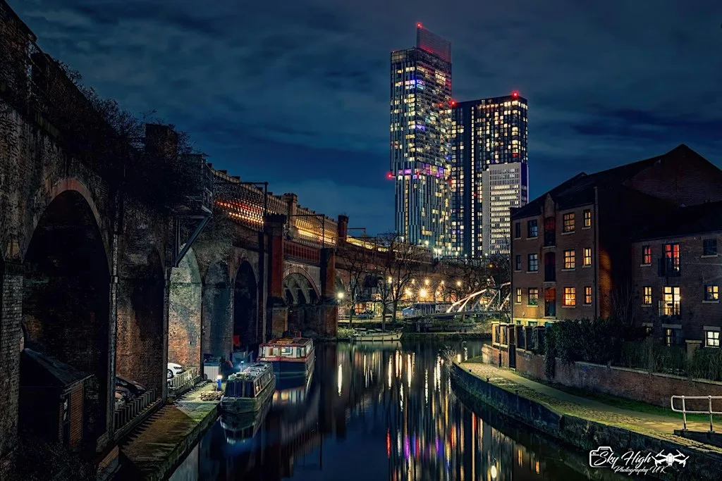 Manchester Night Photography Workshop at Castlefield Bowl