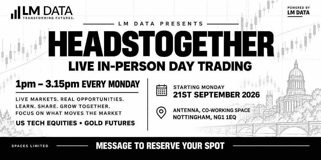 Heads Together | Live In-person Intra-day Trading at Antenna
