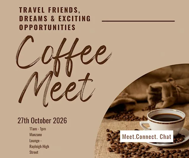Travel, Coffee & connections at Manzano Lounge