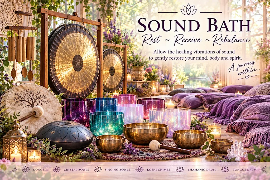 Gong & Bowl Sound Bath - Finding your Magic within