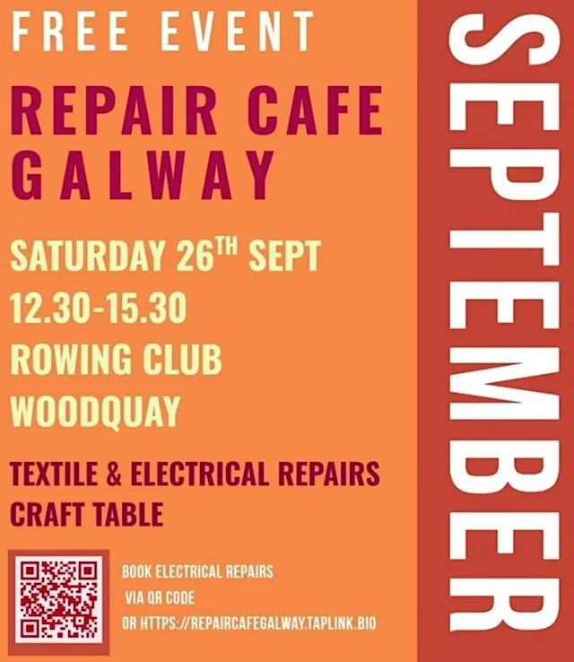 Repair Cafe (mending event) at Woodquay