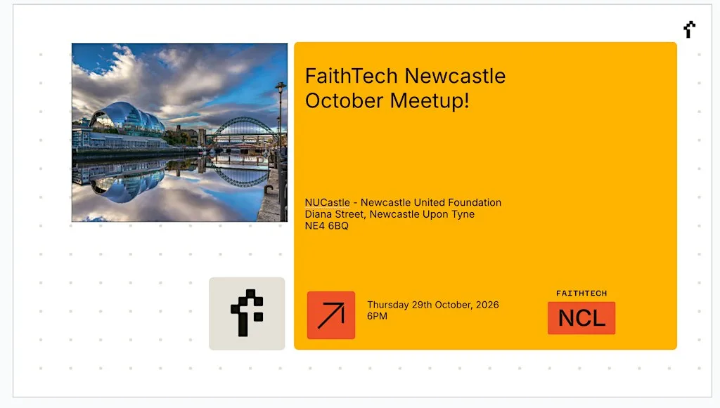 FaithTech NCL October Meetup