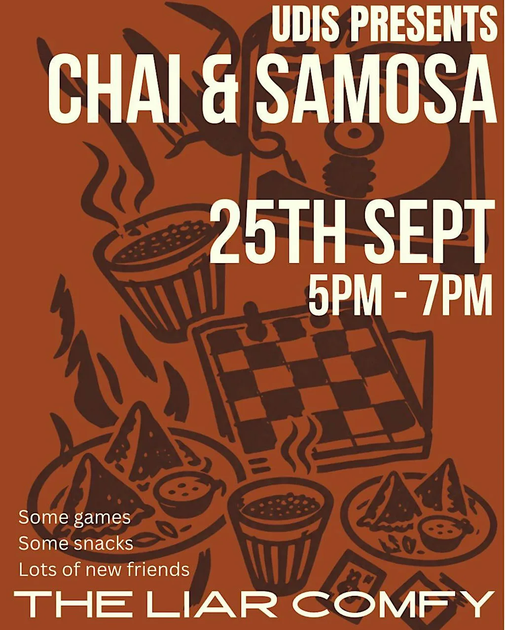 Chai Samosa! at The Liar, Dundee University Students' Association