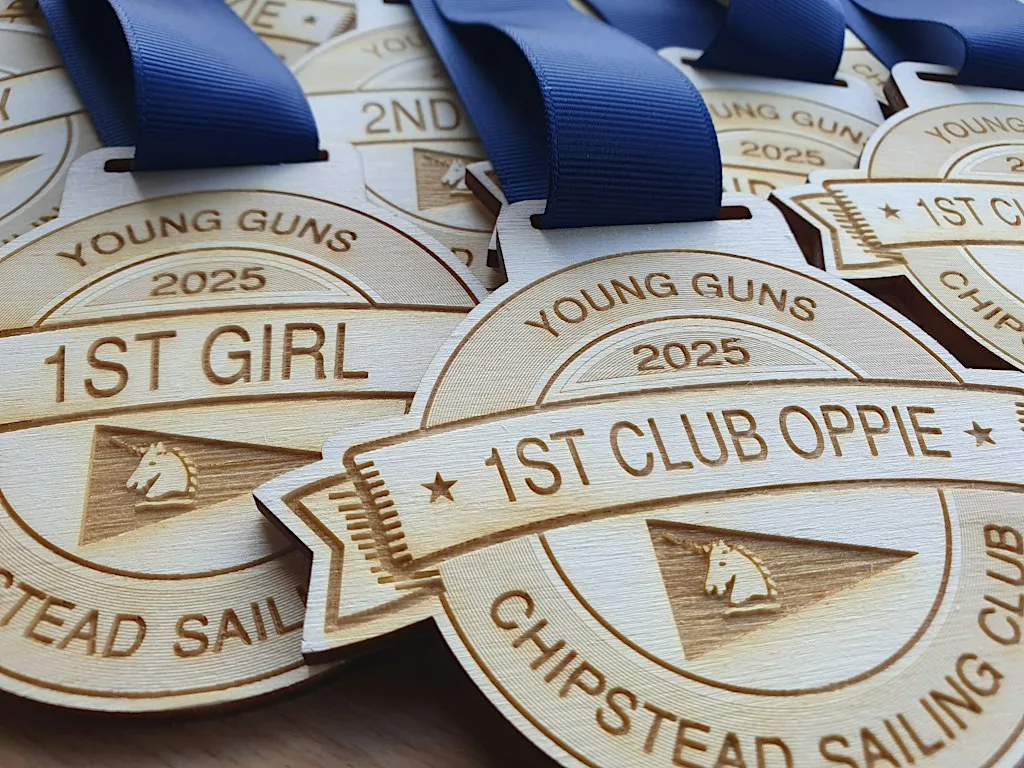 Young Guns followed by annual prizegiving at Chipstead Sailing Club