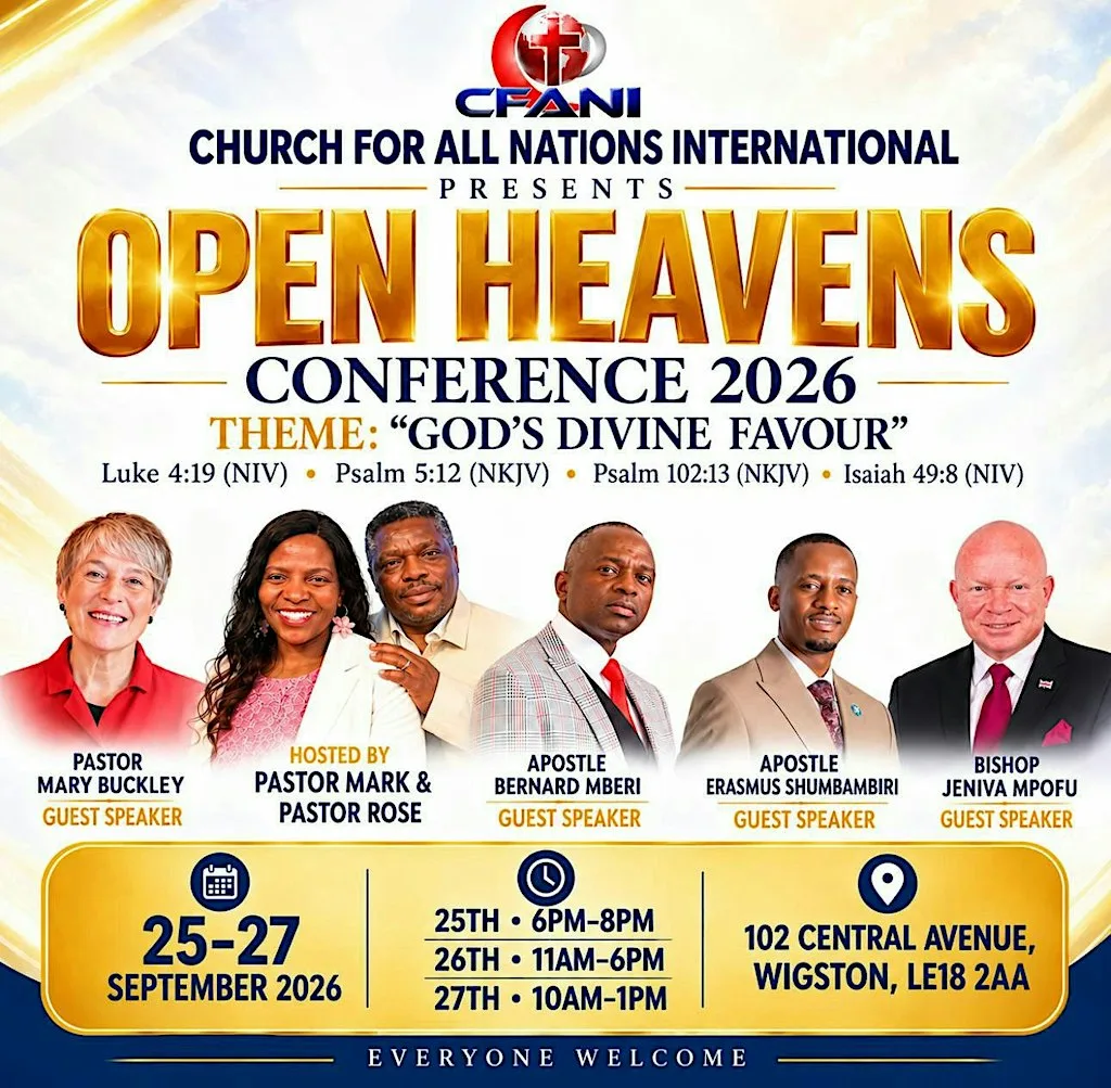 Open Heavens Conference 2026 at 102 Central Ave
