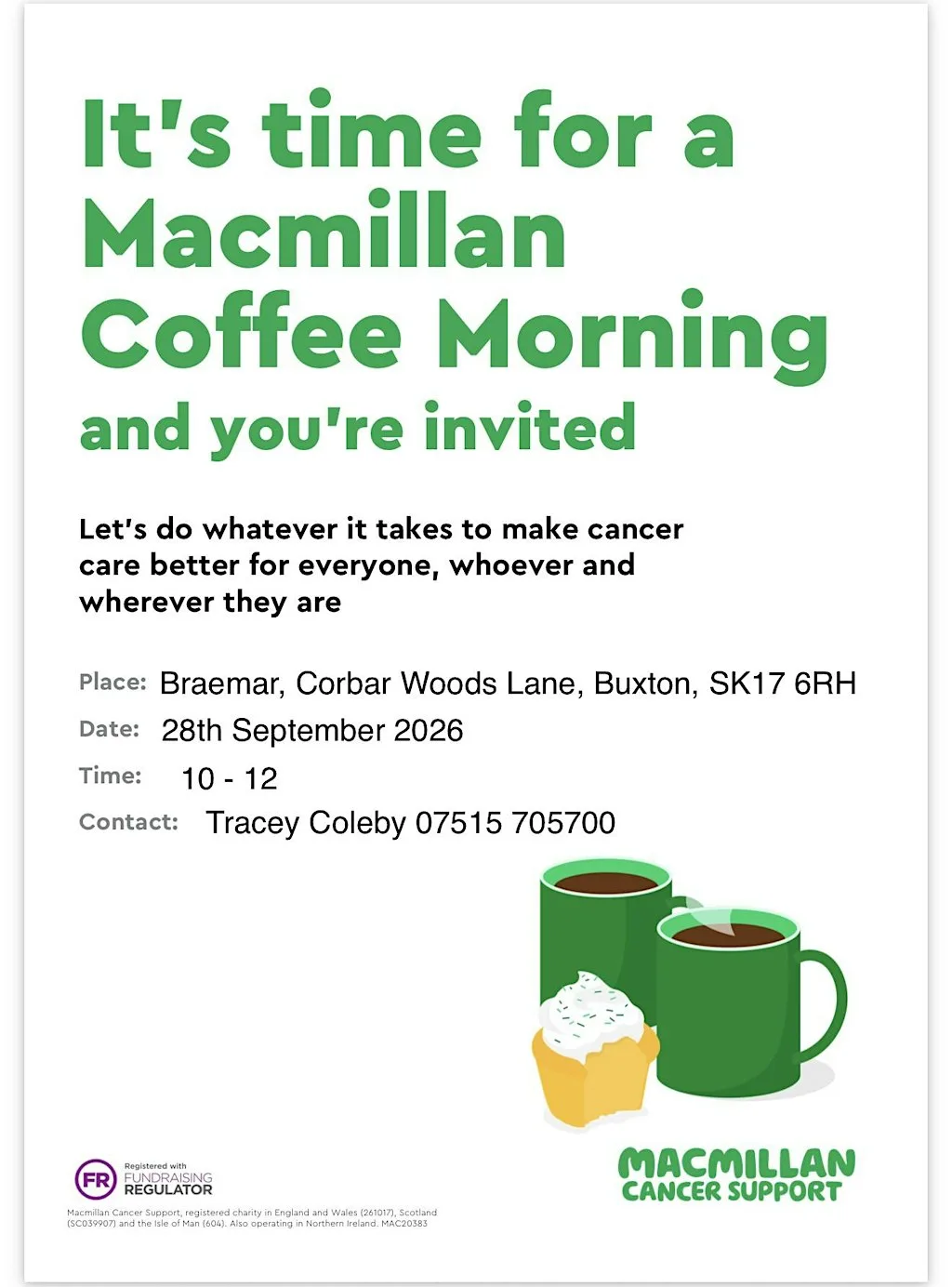 Macmillan Coffee Morning