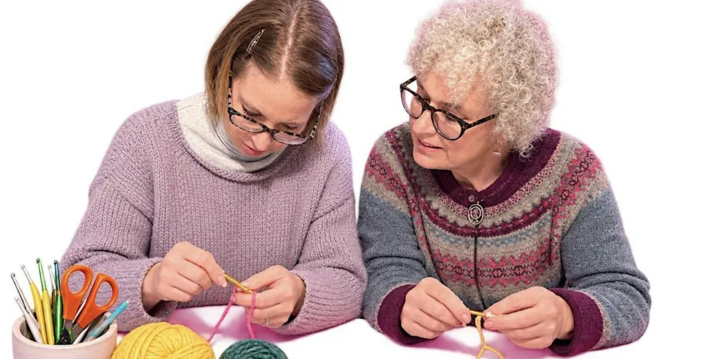 CROCHET A GRANNY SQUARE - beginners/intermediates class at York House Centre