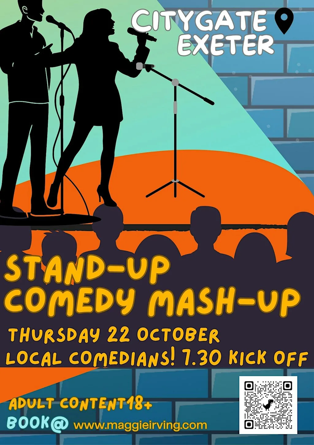 Exeter Stand Up Comedy Mash-Up at City Gate (Hotel)