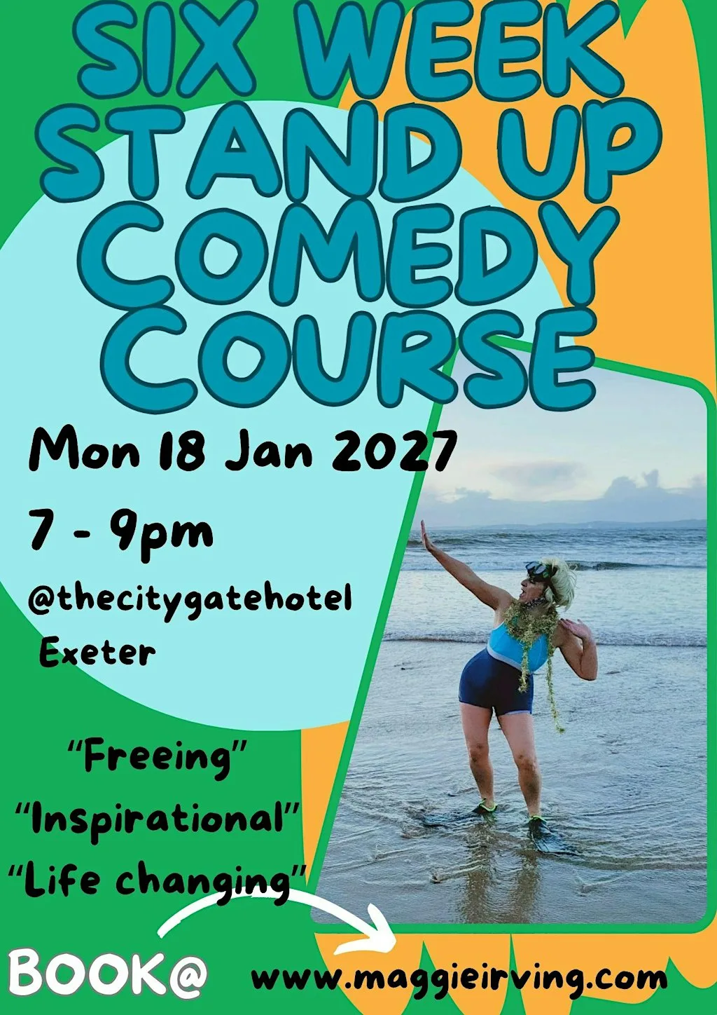Six Week Stand Up Comedy Course at Exeter's Citygate Hotel at City Gate (Hotel)
