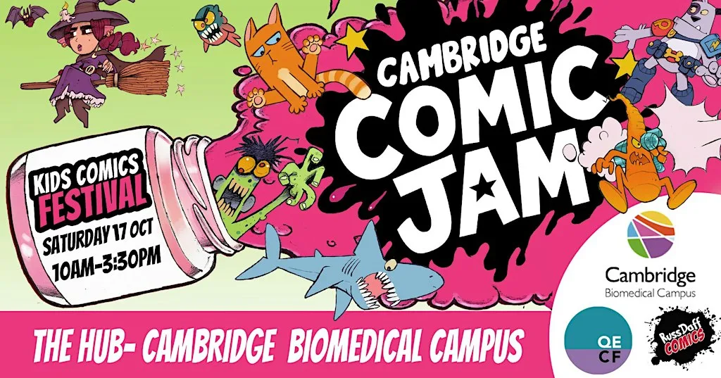 Cambridge Comic Jam Festival: General Sale at The Hub - AstraZeneca