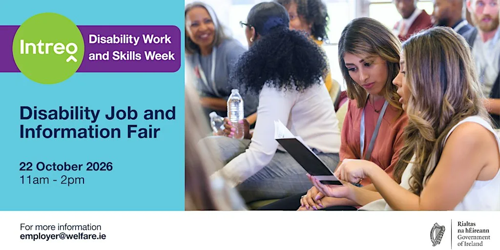 Jobseekers with Disabilities Information Event Mahon Point, Cork