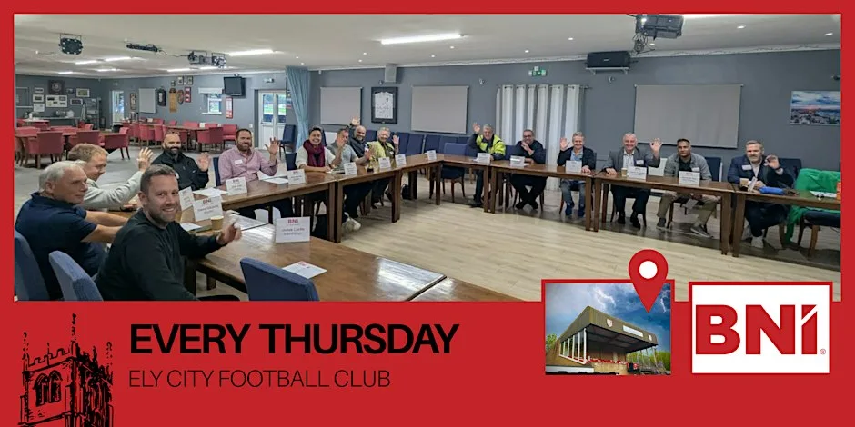 Ely Business Networking – For Local Businesses Looking for More Referrals at Ely City Football Club