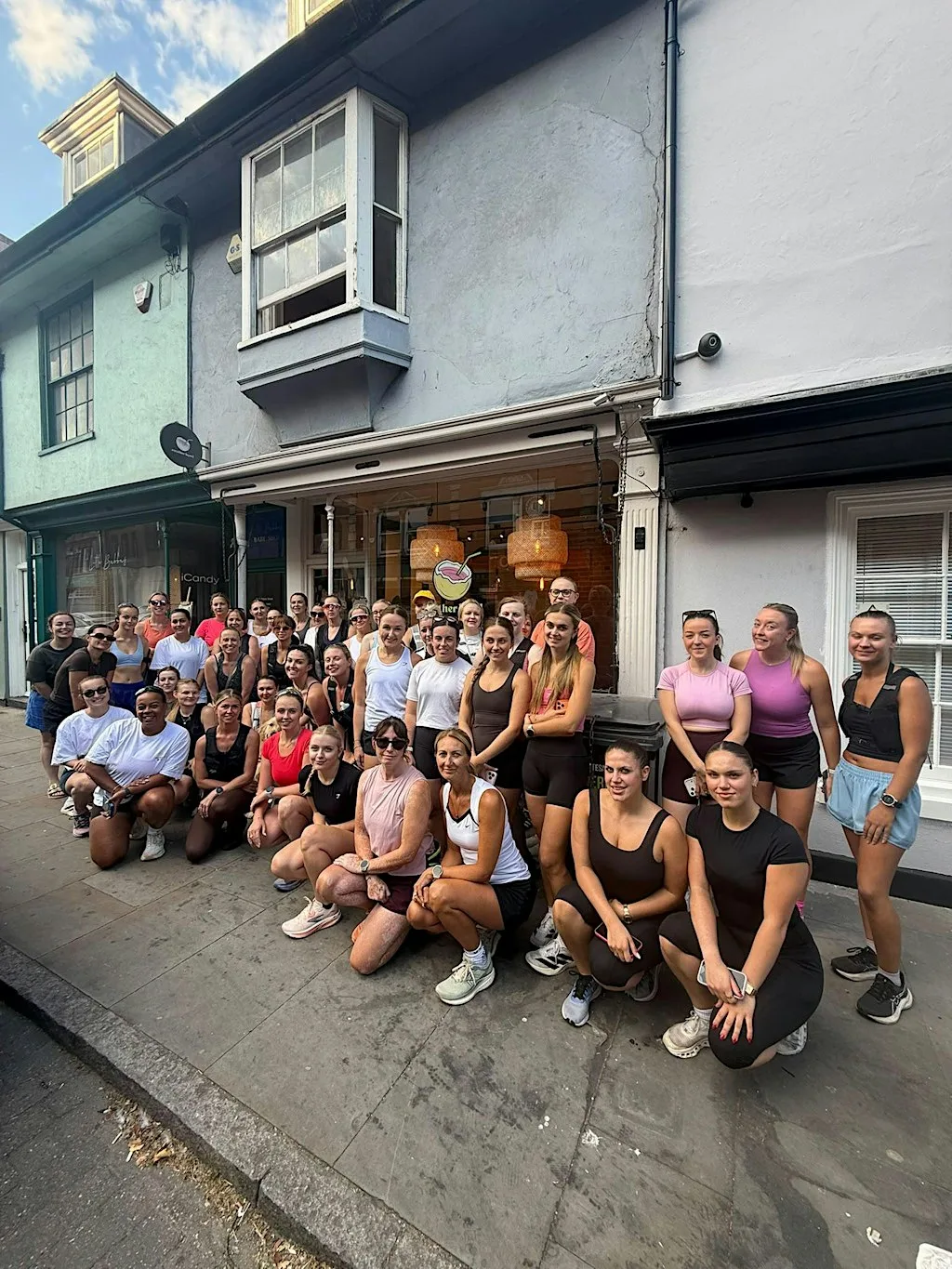 Girly run club by Pia x Coes at Coes of Ipswich
