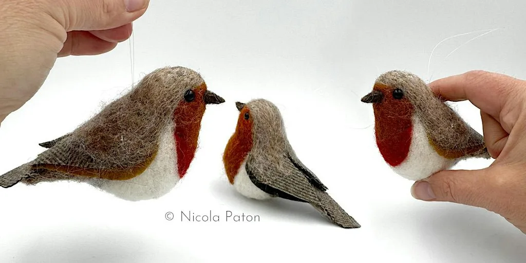 Felted Robin workshop